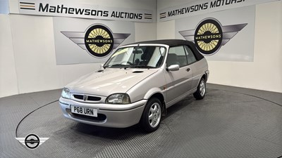 Lot 148 - 1996 ROVER 114 CABRIO