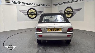 Lot 148 - 1996 ROVER 114 CABRIO