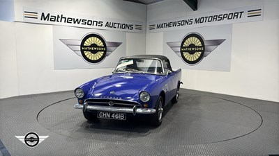 Lot 374 - 1963 SUNBEAM ALPINE SERIES 3