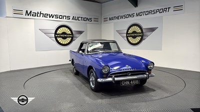 Lot 374 - 1963 SUNBEAM ALPINE SERIES 3