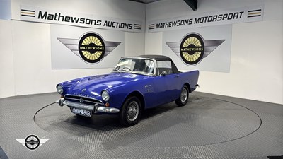 Lot 374 - 1963 SUNBEAM ALPINE SERIES 3