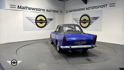 Lot 374 - 1963 SUNBEAM ALPINE SERIES 3