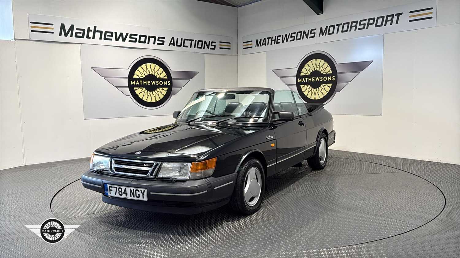1989 SAAB 900 T 16 CONVERTI...