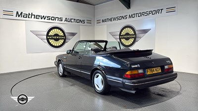 Lot 386 - 1989 SAAB 900 T 16 CONVERTIBLE A