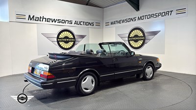 Lot 386 - 1989 SAAB 900 T 16 CONVERTIBLE A