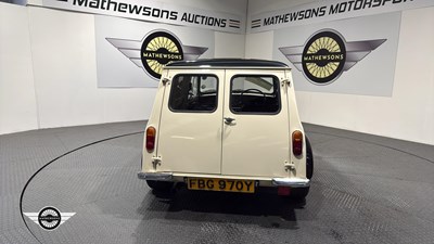 Lot 508 - 1983 AUSTIN MORRIS MINI 95L