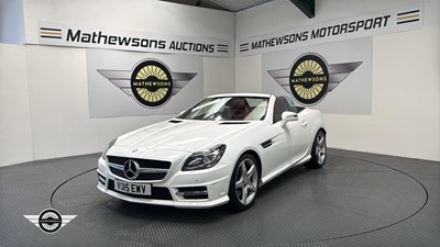 Lot 236 - 2015 MERCEDES-BENZ SLK200 AMG SPORT BLUE-CIE