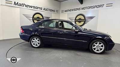 Lot 596 - 2002 MERCEDES C320 ELEGANCE AUTO