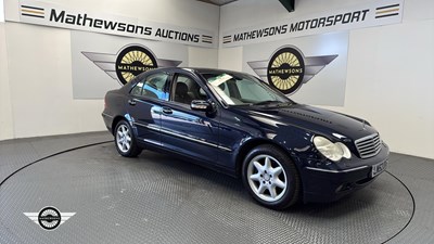 Lot 596 - 2002 MERCEDES C320 ELEGANCE AUTO