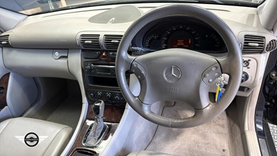 Lot 596 - 2002 MERCEDES C320 ELEGANCE AUTO