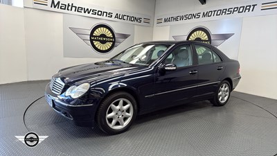 Lot 596 - 2002 MERCEDES C320 ELEGANCE AUTO