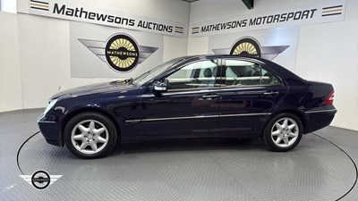 Lot 596 - 2002 MERCEDES C320 ELEGANCE AUTO