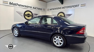Lot 596 - 2002 MERCEDES C320 ELEGANCE AUTO