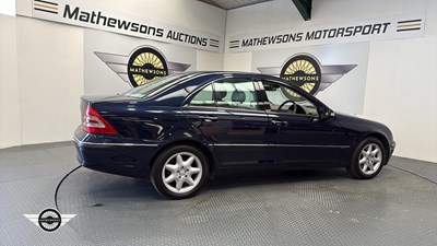 Lot 596 - 2002 MERCEDES C320 ELEGANCE AUTO