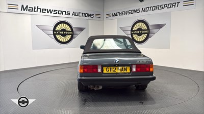Lot 630 - 1990 BMW 325I CABRIOLET AUTO