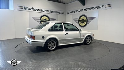 Lot 193 - 1987 FORD ESCORT RS TURBO
