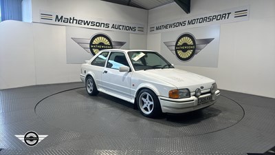 Lot 193 - 1987 FORD ESCORT RS TURBO