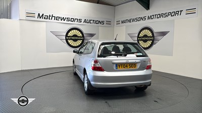 Lot 621 - 2004 HONDA CIVIC VTEC SE AUTO