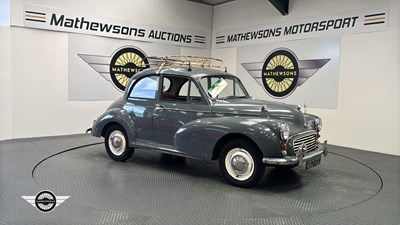 Lot 664 - 1962 MORRIS MINOR