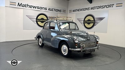 Lot 664 - 1962 MORRIS MINOR