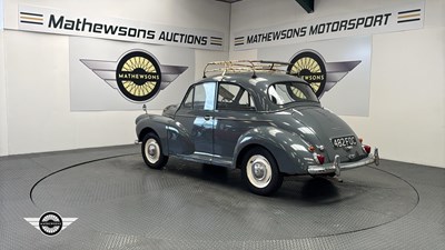 Lot 664 - 1962 MORRIS MINOR