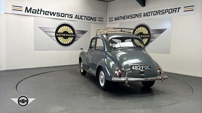 Lot 664 - 1962 MORRIS MINOR