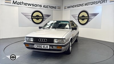 Lot 678 - 1986 AUDI COUPE QUATTRO