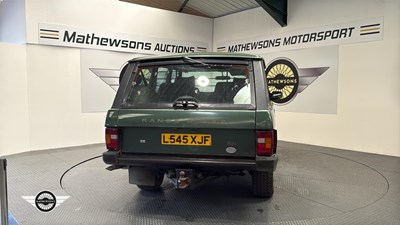 Lot 666 - 1993 LAND ROVER RANGEROVER VOGUE TDI