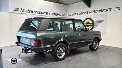 Lot 666 - 1993 LAND ROVER RANGEROVER VOGUE TDI