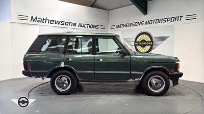 Lot 666 - 1993 LAND ROVER RANGEROVER VOGUE TDI
