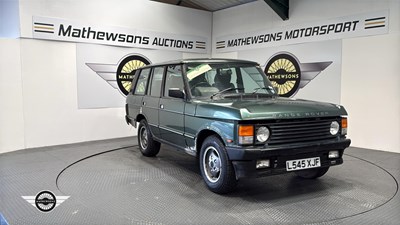 Lot 666 - 1993 LAND ROVER RANGEROVER VOGUE TDI