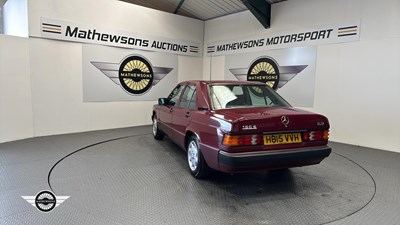 Lot 802 - 1991 MERCEDES 190E AUTO