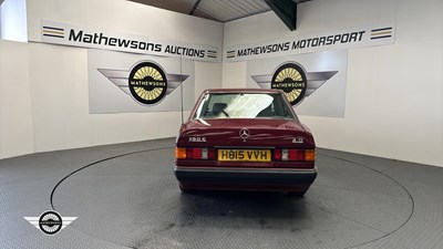 Lot 802 - 1991 MERCEDES 190E AUTO