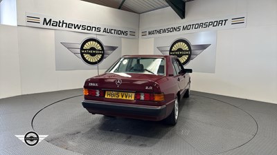 Lot 802 - 1991 MERCEDES 190E AUTO