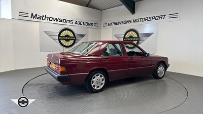 Lot 802 - 1991 MERCEDES 190E AUTO