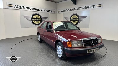 Lot 802 - 1991 MERCEDES 190E AUTO