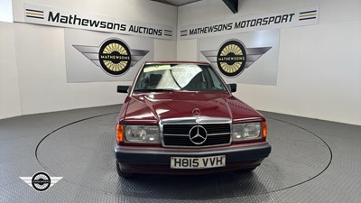 Lot 802 - 1991 MERCEDES 190E AUTO