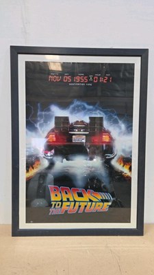 Lot 861 - FRAMES BACK TO THE FUTURE POSTER 42" X 30"