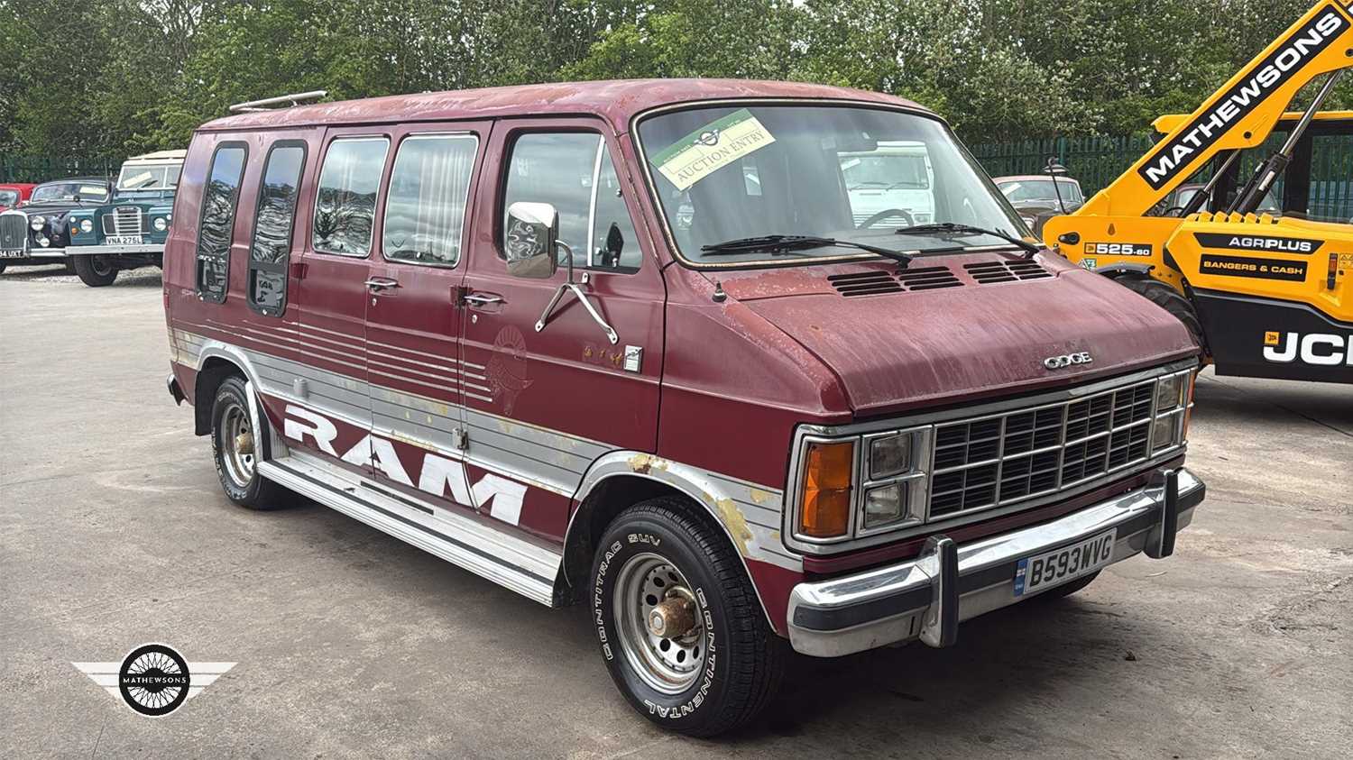 1985 DODGE RAM RV VAN - ALL...