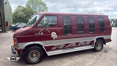 Lot 550 - 1985 DODGE RAM RV VAN - ALL PROCEEDS TO CHARITY