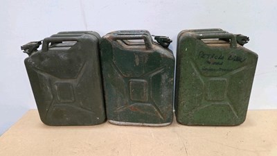 Lot 261 - 3 JERRY CANS