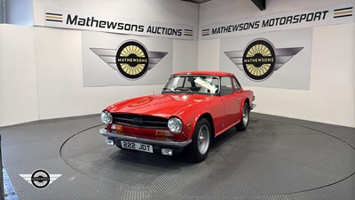 Lot 792 - 1974 TRIUMPH TR6