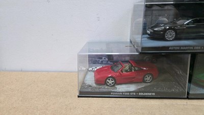 Lot 155 - BOX OF 24 JAMES BOND SCALE MODELS
