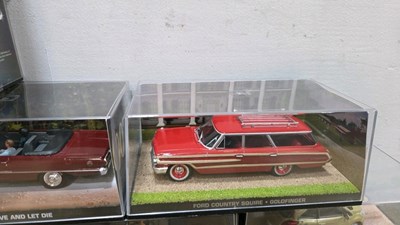 Lot 155 - BOX OF 24 JAMES BOND SCALE MODELS