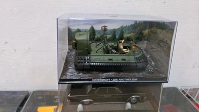Lot 155 - BOX OF 24 JAMES BOND SCALE MODELS