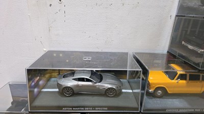 Lot 155 - BOX OF 24 JAMES BOND SCALE MODELS