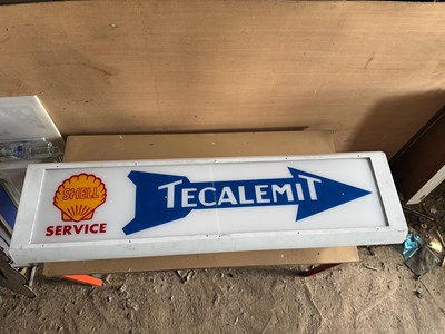 Lot 365 - TECALEMIT LIGHT UP SIGN 49" X 14"