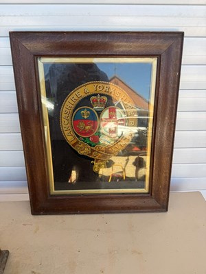 Lot 537 - FRAMED RAILWAY PICTURE 23" X 19"