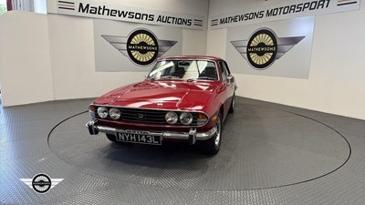 Lot 776 - 1972 TRIUMPH STAG