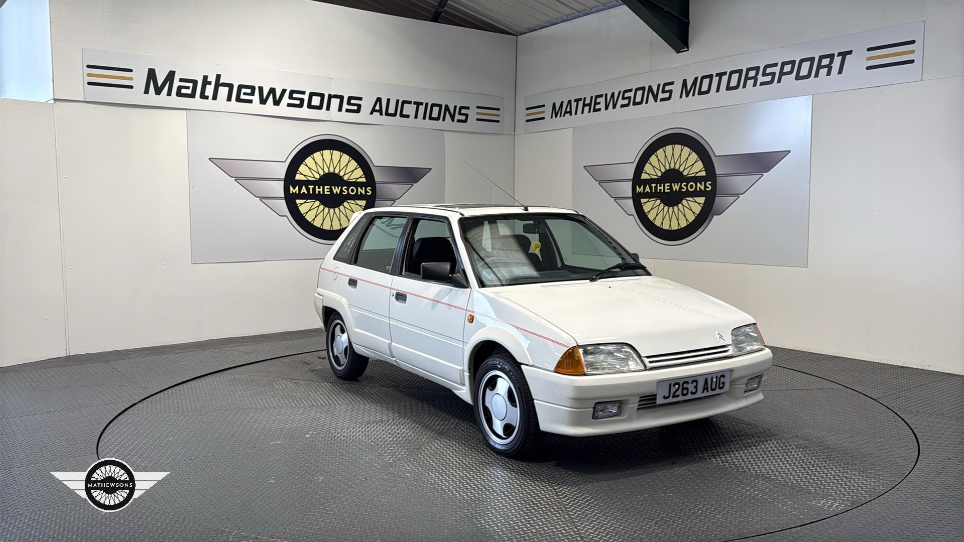Lot 729 - 1991 CITROEN AX GT